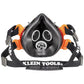 Buy now Klein Tools 60552 Reusable P100 Half-Mask Respirator with Replaceable Filters for Dust, Metal Fumes, and Oil Mist, M/L at indiglob india
