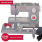 Buy now Singer HD6380FR Heavy Duty 6380 Sewing Machine With Accessories - Recertified at indiglob india