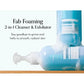Bliss Fab Foaming 2-In-1 Cleanser and Exfoliator with Bamboo Buffers - 6.4 Fl Oz - Oil-Free Gel Face Wash - Makeup Remover - Vegan & Cruelty Free