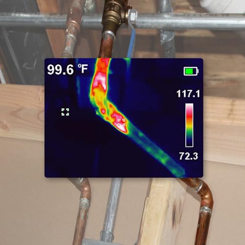 Buy now Klein Tools TI250 Rechargeable Thermal Imaging Camera, Camera Displays Over 19,200 Pixels with 3 Color Palettes, High / Low Temperature Points at indiglob india