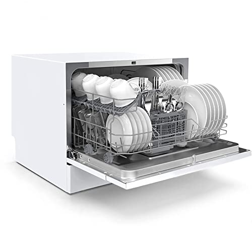 Buy now Honeywell Countertop Dishwasher with 6 Place settings, 6 Washing Programs, Stainless Steel Tub, UL/Energy Star- Stainless Steel at indiglob india