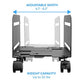 Buy now HumanCentric Adjustable PC Stand for Floor, Computer Tower, Adjustable PC Holder, CPU Rolling Cart, for Gaming & Desktop Computers, Under Desk, Fits Computer Cases 4.7" to 8.2" up to 22lbs at indiglob india
