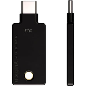 Yubico - Security Key C NFC - Black - Two-Factor authentication (2FA) Security Key, Connect via USB-C or NFC, FIDO U2F/FIDO2 Certified