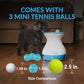 Buy now iFetch Frenzy Interactive Dog Toy, Self Fetch Mini Tennis Ball Machine for Small and Medium Dogs, Includes 3 Tennis Balls, Mental Stimulation Brain Game at indiglob india