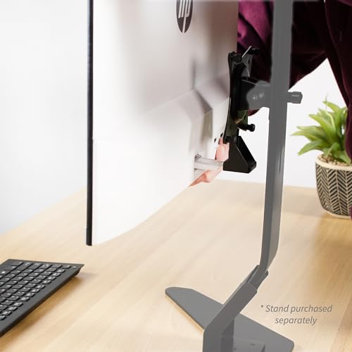 Buy now VIVO Quick Attach VESA Adapter Designed for HP Monitors 27er, 27es, 27ea, 25er, 25es, 24ea, 24es, 23er, 23es, 22er, 22es, 22f, 23f, 24f, 25f, 27f, 27fw VESA 75x75m and 100x100mm, MOUNT-HP27ER at indiglob india