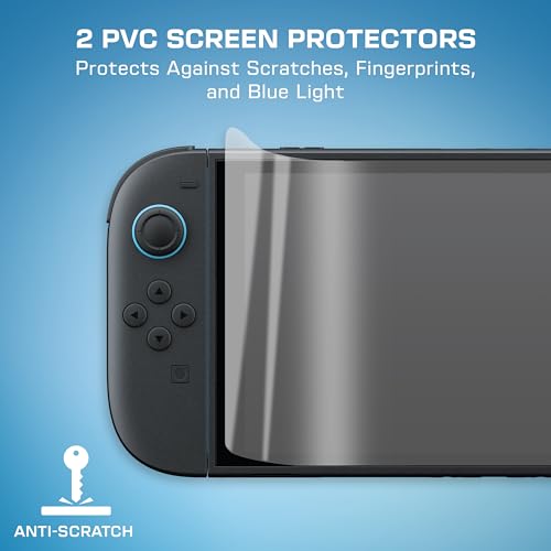 Buy now Turtle Beach PlayTrek Screen Protector Kit - Nintendo Switch 2, Anti-Blue Light, Easy Install, Screen Protector, Applicator Tool at indiglob india