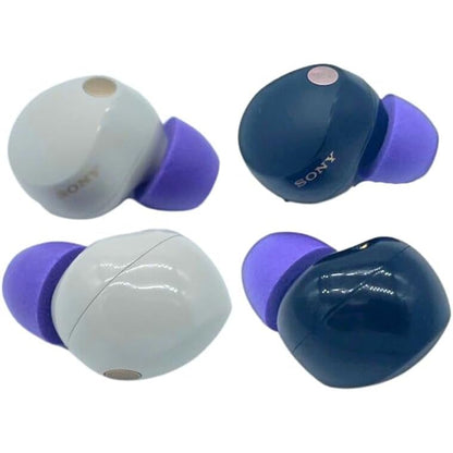 Comply Memory Foam Replacement Earbud Tips for Sony True Wireless Earbuds | Ultimate Comfort, Secure Fit, Superior Noise Isolation | Anti Slip, Prevent From Falling Out | Black (S/M/L) (3 Pairs)