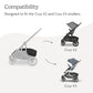 Buy now UPPAbaby Basket Cover for Cruz V2 and V3 Strollers - Protects and Conceals Belongings - Easy Attachment and Access - Water-Resistant Material at indiglob india