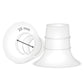 Maymom Flange Inserts 19 mm for Medela, Spectra 24 mm Shields/Flanges, Momcozy/Willow Wearable Cup. Compatible with Medela Freestyle, Harmony to Reduce 24mm Nipple Tunnel Down to 19 mm; 2pc/Each