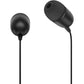 LG TONE Wireless Stereo Headset with Retractable Earbuds NP3, Black, Small