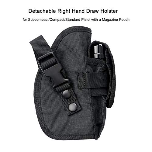 Buy now Marmot Tactical Vest Durable Mesh Vest with Detachable Belt & Holster for Subcompact/Compact/Standard Pistol at indiglob india