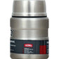 THERMOS Stainless King Vacuum-Insulated Food Jar with Spoon, 16 Ounce, Matte Stainless Steel