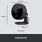 Buy now Logitech Circle View Weatherproof Wired Home Security Camera with Logitech TrueView Video, 180° Wide Angle, 1080p HD, Night Vision, 2-Way Audio, Tilt Encrypted, Apple HomeKit Secure Video (Renewed) at indiglob india