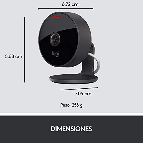 Buy now Logitech Circle View Weatherproof Wired Home Security Camera with Logitech TrueView Video, 180° Wide Angle, 1080p HD, Night Vision, 2-Way Audio, Tilt Encrypted, Apple HomeKit Secure Video (Renewed) at indiglob india