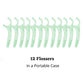 Buy now Plackers Micro 12 Count Flosser with Travel Case, Mint, 4-Pack at indiglob india