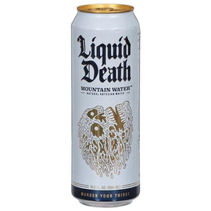 Buy now Liquid Death Still Water Single, 19.2 FZ at indiglob india
