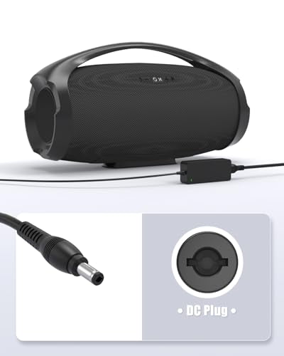 Buy now Superer Fit for JBL Boombox 2 & 1 Charger - 90W 10 FT Power Up Family Gatherings & Outdoor Fun Waterproof Bluetooth Replacement Adapter Power Supply Cord at indiglob india