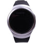 Buy now ECSEM Large Silicone Replacement Wristbands Compatible with Samsung Gear S2 SM-R720 SM-R730 Smartwatch - Gear S2 Band/Strap - Black at indiglob india