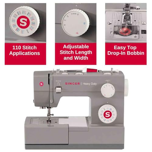 Buy now Singer HD6380FR Heavy Duty 6380 Sewing Machine With Accessories - Recertified at indiglob india
