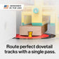 Buy now MICROJIG Matchfit Dovetail Router Bit 14 Degree x 1/2-inch 1/4-inch Shank, Woodworking Tools, MB-025-0514 at indiglob india