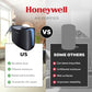 Buy now Honeywell Cool Moisture Humidifier For Bedroom, Medium Rooms, 1.1 Gallon, Invisible Moisture Humidifier for Baby, Kids, Quiet, Easy to Clean, UV Technology, Black, HCM350B at indiglob india
