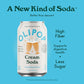 Buy now OLIPOP Prebiotic Soda Pop, Cream Soda, Prebiotics, Botanicals, Plant Fiber, 12 fl oz (4 Cans) at indiglob india