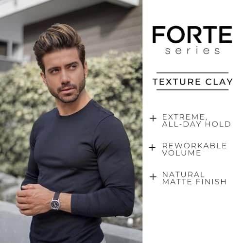 Alex Costa Hair Clay for Men by Forte Series Extreme Hold Men's with Natural Ingredients to Add Texture, Volume and Definition to Thick/Coarse Hair Premium Men's Hair Styling Products - My Store