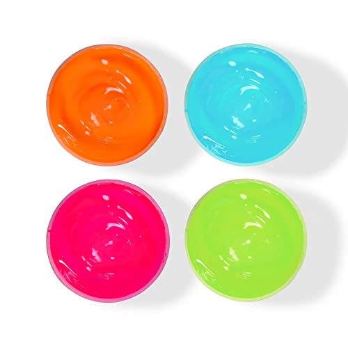 Buy now Speedball Fabric Screen Printing Ink Set, 4oz Fluorescent Colors: Hot Pink, Lime Green, Orange & Blue at indiglob india