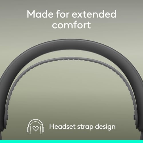 Buy now Logitech Zone Wireless 2 ES for Business - Noise-Canceling Wireless Headset with Adaptive Hybrid ANC, Native Bluetooth, Microsoft Teams Certified - Graphite at indiglob india