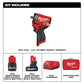 Buy now Milwaukee Electric - M12 FUELTRADE Stubby 3/8 Impact Wrench KIT at indiglob india