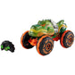 Buy now Hot Wheels Monster Trucks Remote-Control Toy Vehicle, 1:15 Scale Rageasaur RC with Grip Action Tires for Off-Roading & Wheelie Stunting at indiglob india