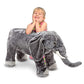 Buy now Melissa & Doug Giant Elephant - Lifelike Stuffed Animal (Over 3 feet Long) at indiglob india