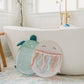 Buy now Copper Pearl Oceana Bath Toy Organizer with Suction Cups Extra-Large Mesh Bath Toy Holder for Bathtub, Quick-Dry Bath Toy Storage Net, Convenient Bath Toy Net for Tub - Cora at indiglob india