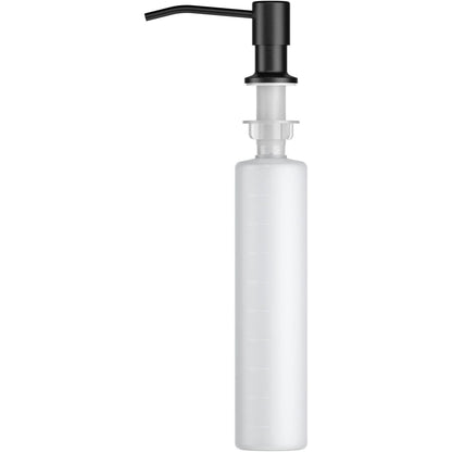 Built in Sink Soap Dispenser or Lotion Dispenser for Kitchen Sink Brushed Nickel Kitchen Sink Soap Dispenser Bar Sink Soap Dispenser with 17OZ Bottle