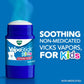 Buy now Vicks VapoStick Kids, Solid Balm, No Mess, for Kids Ages 4+ Soothing Non-Medicated Vicks Vapors, Easy-to-Use No-Touch Applicator, Lightweight Feel, 1.25oz x 2 at indiglob india