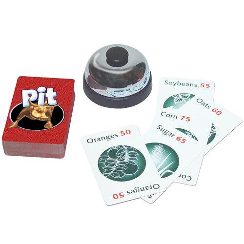 Buy now Deluxe Pit by Winning Moves Games USA, Loud and Raucous Party Game for 3 to 8 Players, Ages 7 and Up at indiglob india
