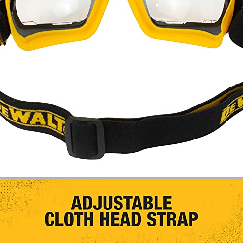 Buy now DEWALT Safety Goggles, Clear, Anti-Fog, DPG84 - Insulator at indiglob india