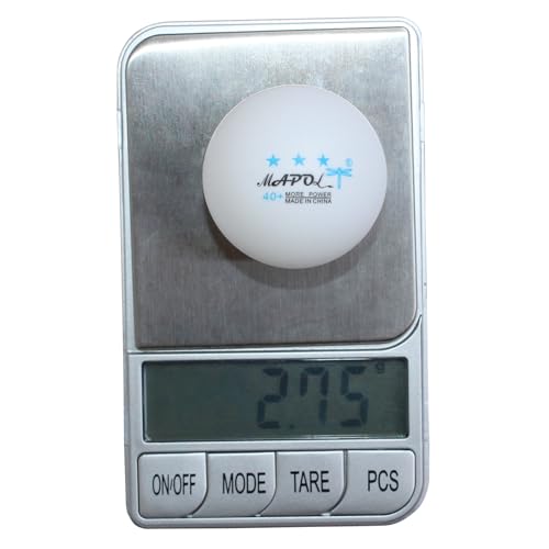 Buy now MAPOL 100 Pack White 3-Star Table Tennis Balls Advanced Training Ping Pong Ball at indiglob india