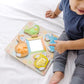 Buy now Melissa & Doug First Play Peek-a-Boo Pets Wooden Touch and Feel Puzzle with Mirror Mirror Toy for Babies and Toddlers, Sensory Toy Puzzle at indiglob india