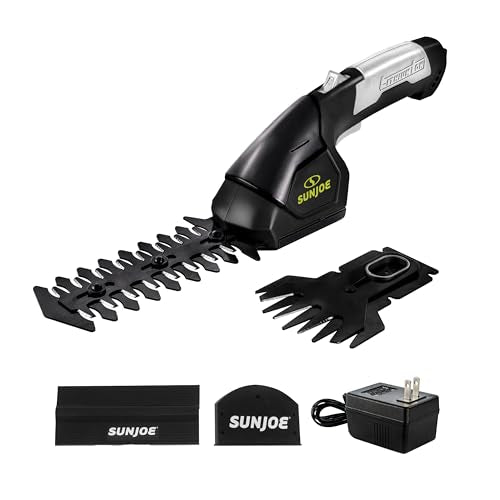 Buy now Sun Joe HJ604C 7.2-Volt Cordless Grass Shears and Trimmer, Charger and Battery Included at indiglob india