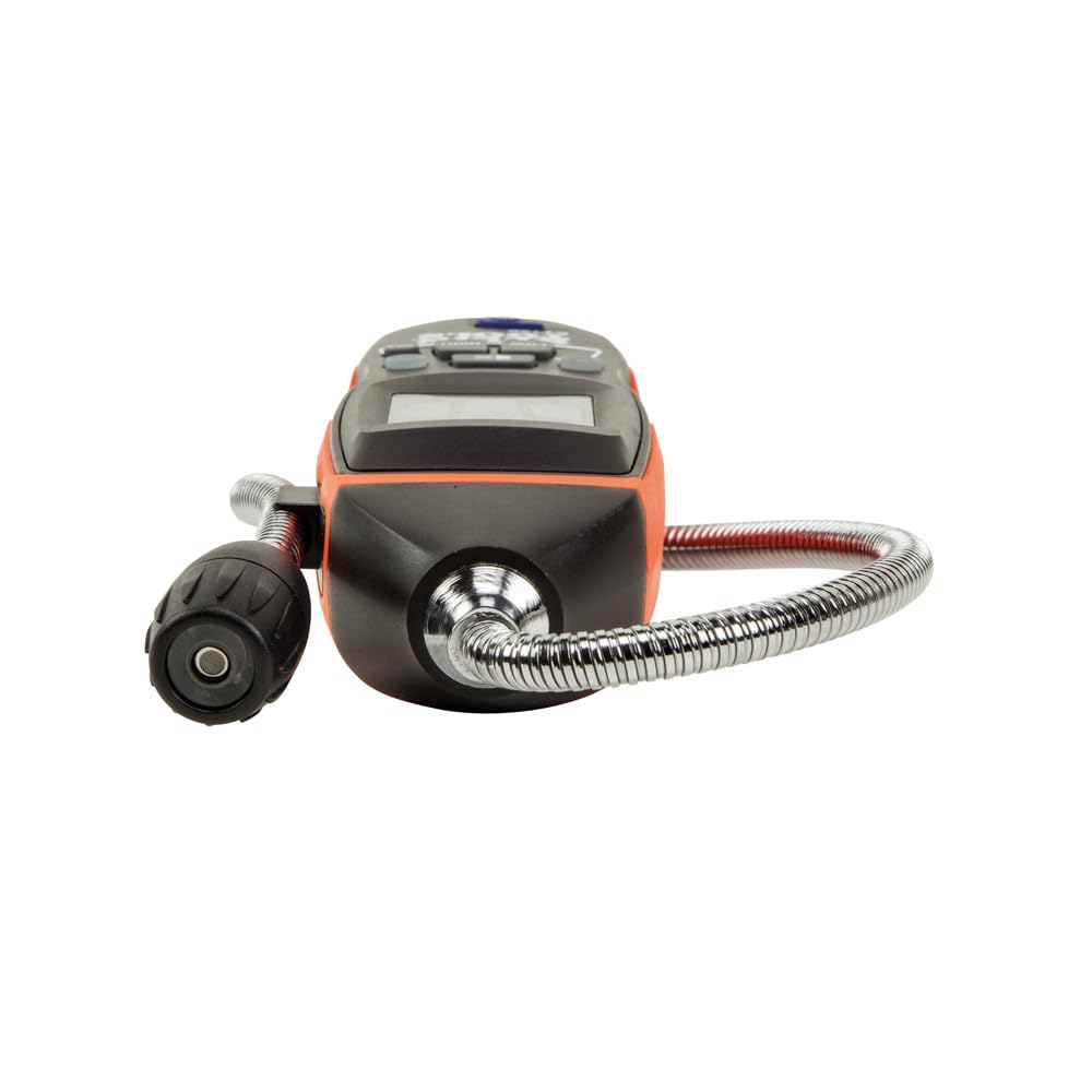 Buy now Klein Tools ET120 Gas Leak Detector, Combustible Gas Leak Tester with 18-Inch Gooseneck Has Range 50-10,000 ppm, Includes Pouch, Batteries at indiglob india