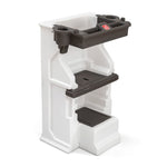 Buy now Step2 Mobile Helper, Toddler Step Stool & Tower Stand, Adjustable Height & Built-in Storage, Non-Slip Feet, Includes Safety Bar, Easy Wipe Down, for Kids 1.5+ Years Old at indiglob india