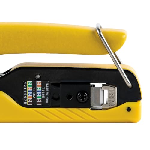 Buy now Klein Tools VDV026-813 RJ45 Ethernet Cable Tester and Crimper Kit, Pass-Thru Technology, Includes Connectors for Cat5e / CAT6 Data Applications, Pack of 50 at indiglob india