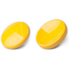 Red Metal Soft Shutter Release Button,Delicate Camera Shutter Button 11mm Concave 10mm Convex Surface(2 Pack) - Yellow