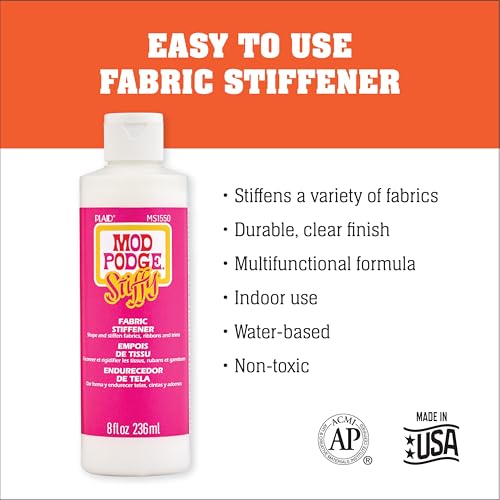 Buy now Plaid Stiffy Fabric Stiffener (8-Ounce), 1550 at indiglob india