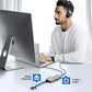 Buy now USB C Docking Station Dual Monitor,USB C Dual Monitor 2 HDMI Adapter,Triple Display 4K HDMI&VGA,10Gbps Data Transfer,14 in 1-3USB3.0&2USB2.0,Gigabit Ethernet,100W PD,SD/TF Card Reader,3.5mm Audio at indiglob india
