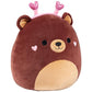 Buy now Squishmallow Original 10 Inch Omar The Valentine's Day Teddy Bear - Official Jazwares Plush - Soft, Cuddly Collectible Stuffed Animal Toy - 2026 Limited Edition - Gift for Boys, Girls, & Kids at indiglob india
