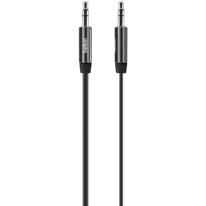 Belkin MiXiT Tangle-Free Aux / Auxiliary Cable, 3 Feet (Black) - AV10127tt03-BLK