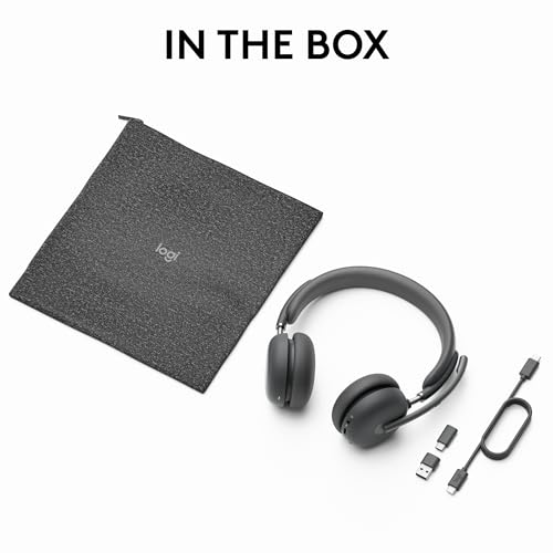 Buy now Logitech Zone 950 Premium Noise Canceling Headset with Hybrid ANC, Bluetooth, USB-C, USB-A, Certified for Zoom, Google Meet, Google Voice, and Fast Pair - Graphite at indiglob india