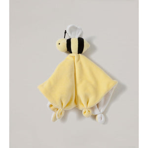 Burt's Bees Baby Baby Plush Toy Lovey, Hold Me Bee Stuffed Security Blanket, Infants Comfort Object, Made with Organic Velour Shell with Polyester, Sunshine Color, Size 12x12x3 Inches